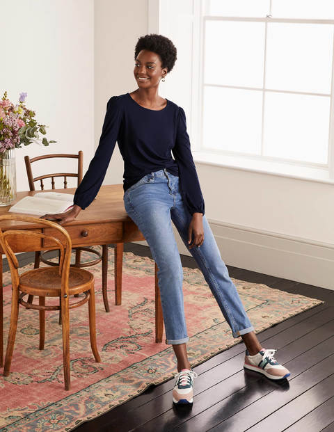 Supersoft Long Sleeve Tee - Navy Supersoft Long Sleeve Tee - Navy
