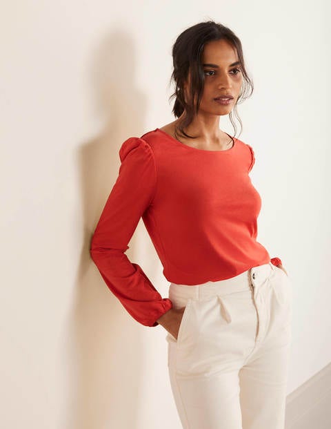 Supersoft Long Sleeve Tee - Cherry Red Supersoft Long Sleeve Tee - Cherry Red