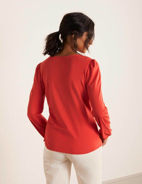 Supersoft Long Sleeve Tee - Cherry Red Supersoft Long Sleeve Tee - Cherry Red