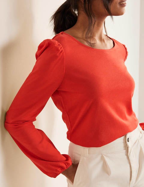 Supersoft Long Sleeve Tee - Cherry Red Supersoft Long Sleeve Tee - Cherry Red