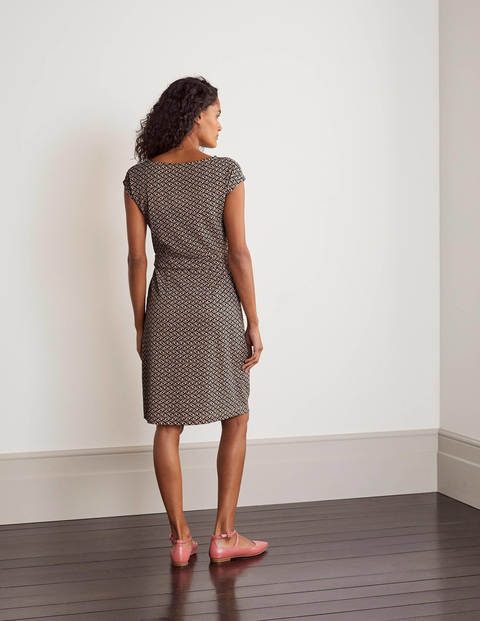 Florrie Jersey Dress - Black, Splash Florrie Jersey Dress - Black, Splash