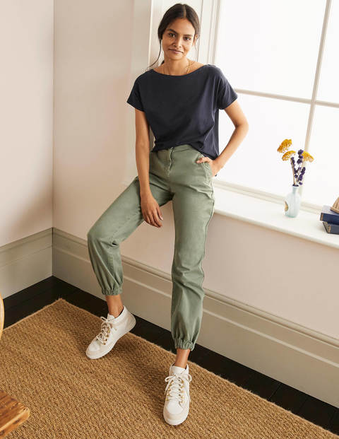 Supersoft Slash Neck Tee - Navy Supersoft Slash Neck Tee - Navy
