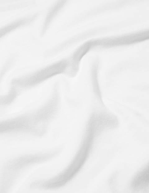 Supersoft Slash Neck Tee - White Supersoft Slash Neck Tee - White
