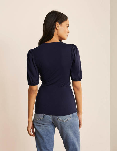 Joanna Wrap Top - Navy Joanna Wrap Top - Navy