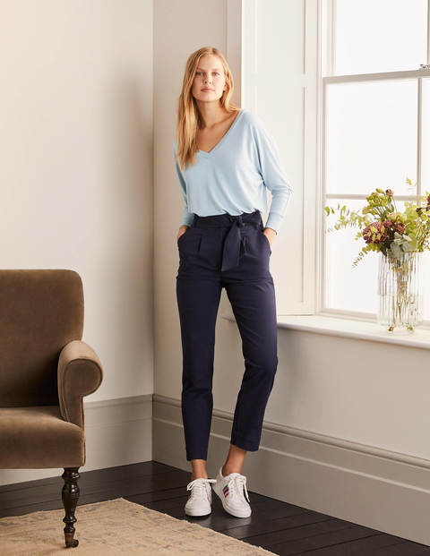 Jocelyn V-neck Jersey Top - Surf Jocelyn V-neck Jersey Top - Surf