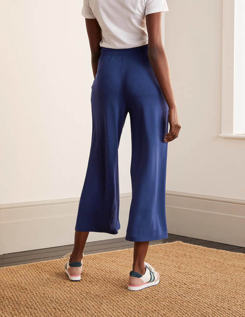 Emma Cropped Joggers - Mariner Blue Emma Cropped Joggers - Mariner Blue