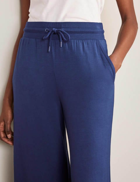 Emma Cropped Joggers - Mariner Blue Emma Cropped Joggers - Mariner Blue