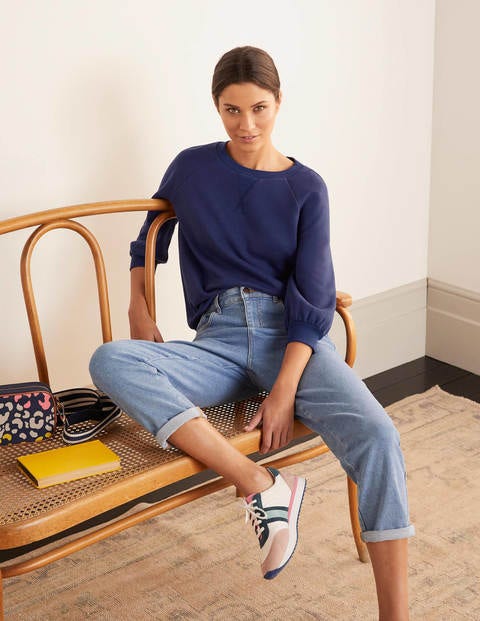 Samantha Sweatshirt - Marineblau Samantha Sweatshirt - Marineblau
