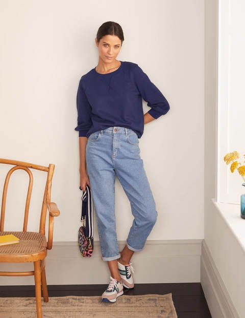 Samantha Sweatshirt - Marineblau Samantha Sweatshirt - Marineblau