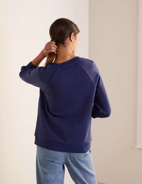 Samantha Sweatshirt - Marineblau Samantha Sweatshirt - Marineblau