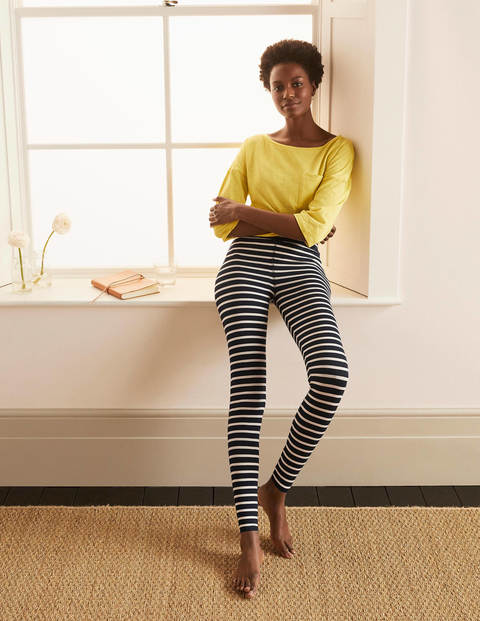 Favourite Leggings - Navy/Ivory Favourite Leggings - Navy/Ivory