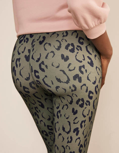 Favourite Leggings - Alder and Navy, Leopard Sketch Favourite Leggings - Alder and Navy, Leopard Sketch