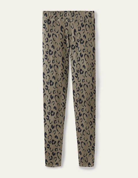 Favourite Leggings - Alder and Navy, Leopard Sketch Favourite Leggings - Alder and Navy, Leopard Sketch