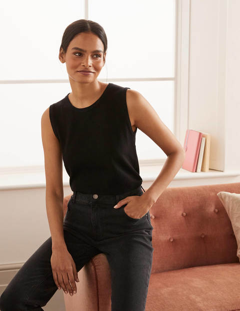 Favourite Knitted Tank - Black Favourite Knitted Tank - Black