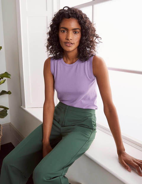 Favourite Knitted Tank - Cool Violet Favourite Knitted Tank - Cool Violet