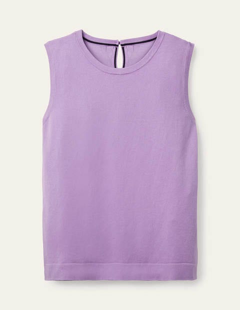 Favourite Knitted Tank - Cool Violet Favourite Knitted Tank - Cool Violet
