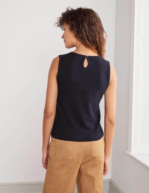 Favourite Knitted Tank - Navy Favourite Knitted Tank - Navy