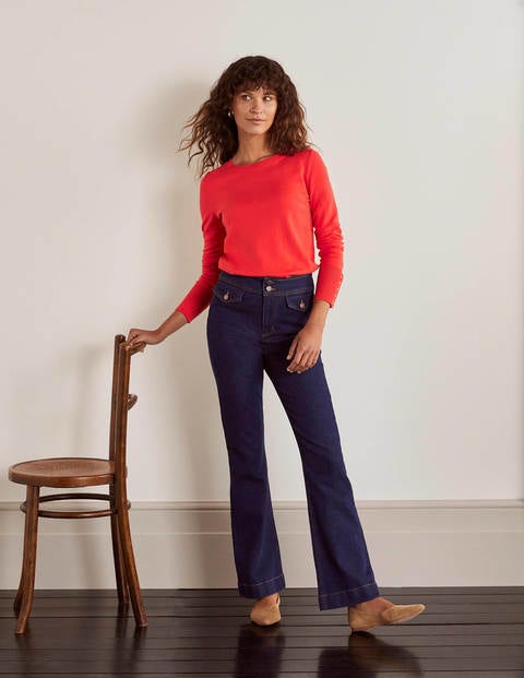 Eldon Cotton Jumper - Cherry Red Eldon Cotton Jumper - Cherry Red