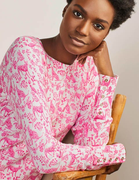 Eldon Cotton Jumper - Lollipop, Daydream Eldon Cotton Jumper - Lollipop, Daydream