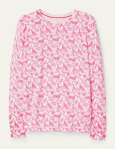 Eldon Cotton Jumper - Lollipop, Daydream Eldon Cotton Jumper - Lollipop, Daydream