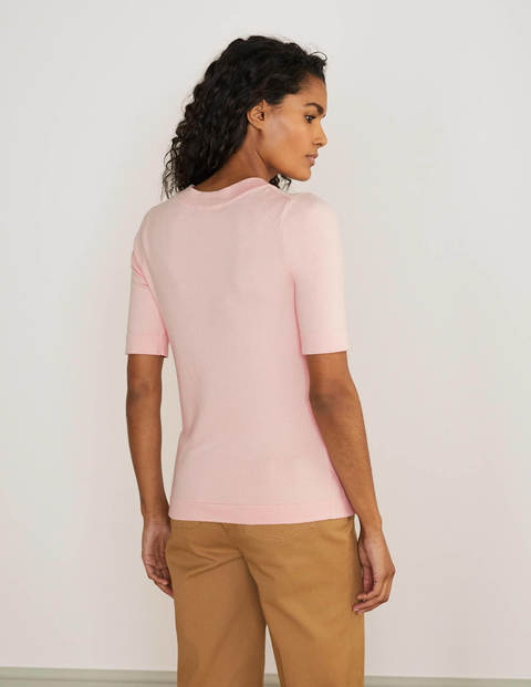 Abingdon Knitted Tee - Milkshake Abingdon Knitted Tee - Milkshake