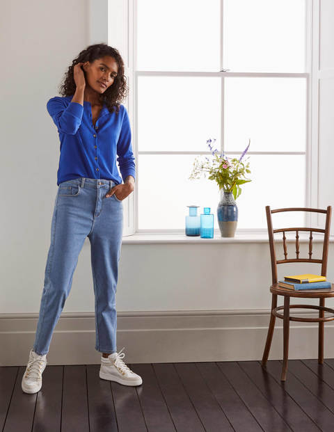 Eldon Crew Cardigan - Cobalt Eldon Crew Cardigan - Cobalt