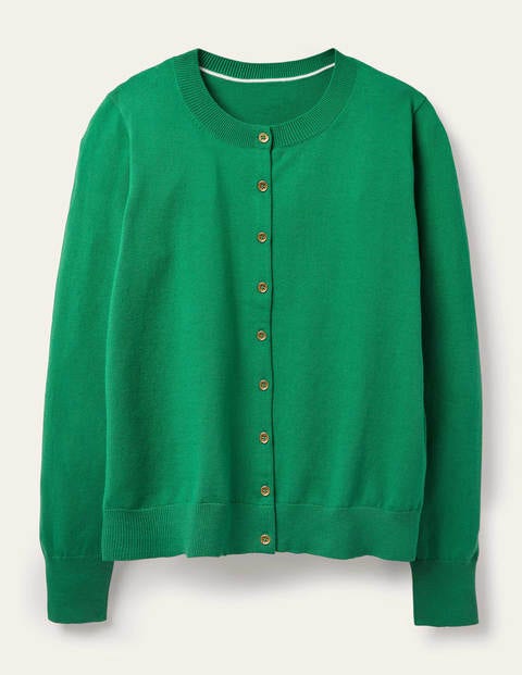 Eldon Crew Cardigan - Green Eldon Crew Cardigan - Green