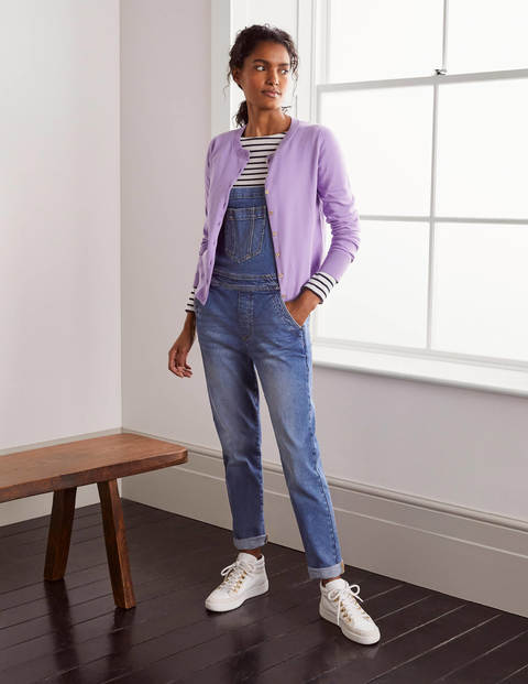 Eldon Crew Cardigan - Cool Violet Eldon Crew Cardigan - Cool Violet
