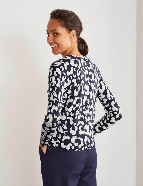 Eldon Crew Cardigan - Navy, Dream Cloud Eldon Crew Cardigan - Navy, Dream Cloud