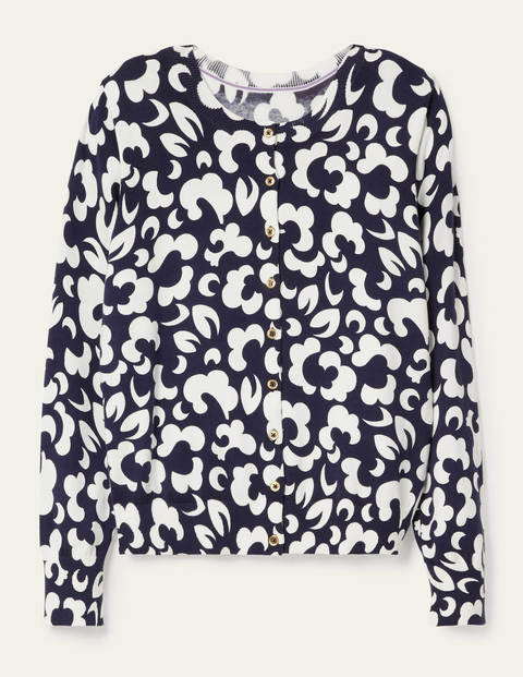 Eldon Crew Cardigan - Navy, Dream Cloud Eldon Crew Cardigan - Navy, Dream Cloud