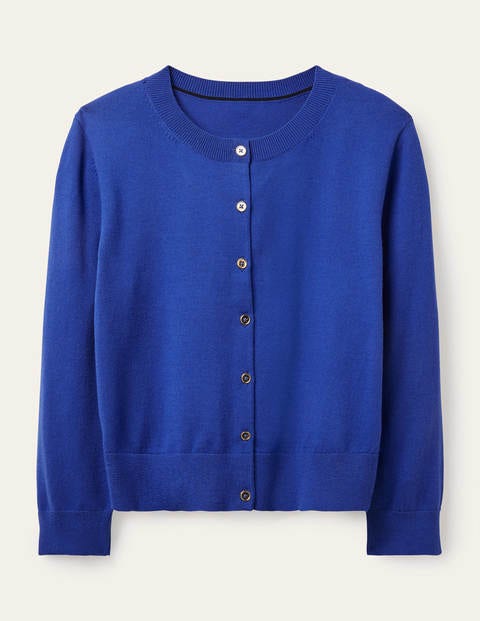 Eldon Crop Cardigan - Cobalt Eldon Crop Cardigan - Cobalt