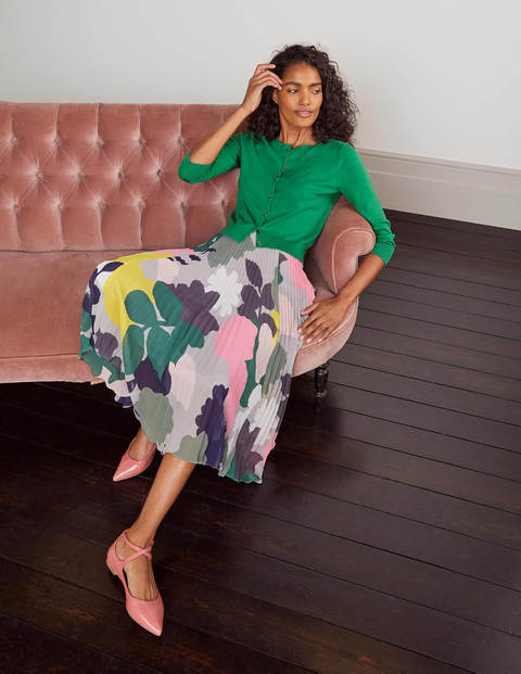 Cardigan court Eldon en coton - Vert Cardigan court Eldon en coton - Vert