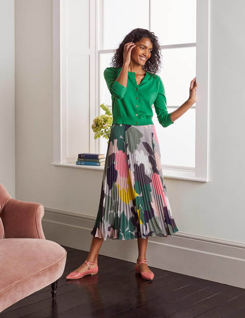 Cardigan court Eldon en coton - Vert Cardigan court Eldon en coton - Vert