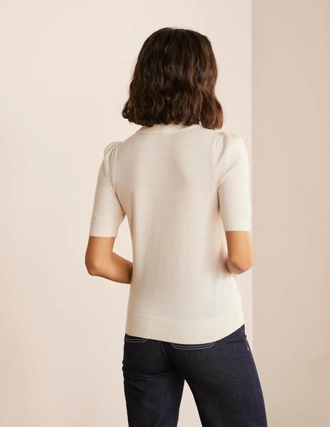 Kemsley Merino Sweater - Ivory Kemsley Merino Sweater - Ivory