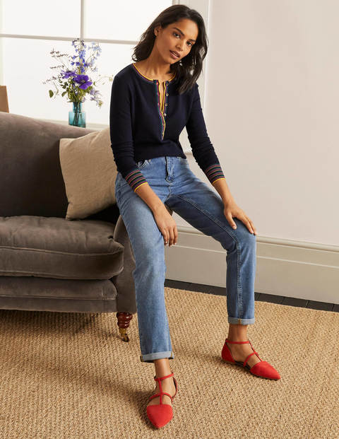 Marlborough Henley Jumper - Navy Marlborough Henley Jumper - Navy