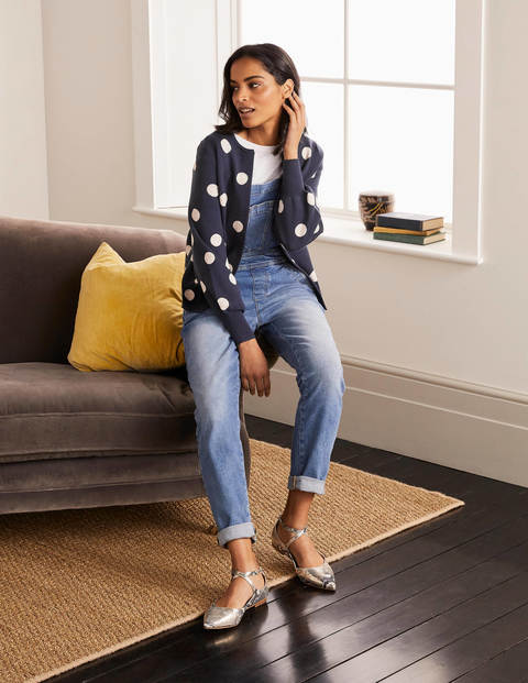 Berkshire Cardigan - Navy Spot Berkshire Cardigan - Navy Spot