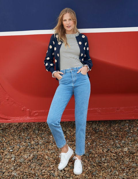 Berkshire Cardigan - Navy Spot Berkshire Cardigan - Navy Spot
