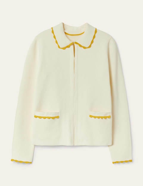 Gilet Carlisle festonné - Ivoire Gilet Carlisle festonné - Ivoire