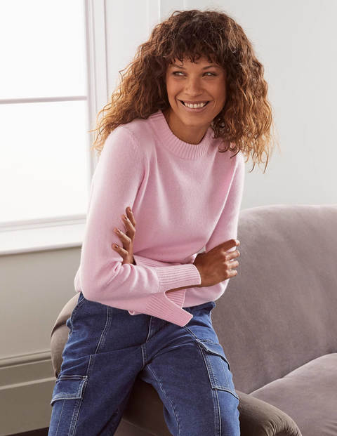 Dundee Kaschmirpullover - Zartes Rosa Dundee Kaschmirpullover - Zartes Rosa