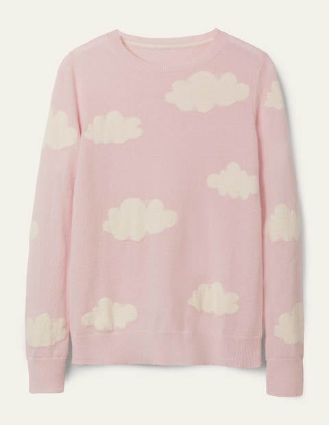 jumper with clouds