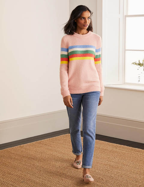 Effingham Fluffy Sweater - Milkshake Marl Effingham Fluffy Sweater - Milkshake Marl
