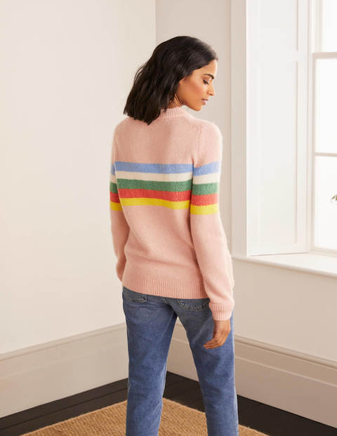 Effingham Fluffy Sweater - Milkshake Marl Effingham Fluffy Sweater - Milkshake Marl