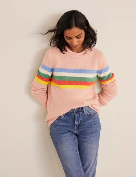 Effingham Fluffy Sweater - Milkshake Marl Effingham Fluffy Sweater - Milkshake Marl