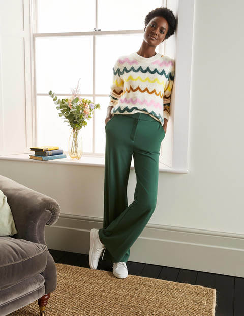 Effingham Fluffy Sweater - Frankincense, Chevron Stripe Effingham Fluffy Sweater - Frankincense, Chevron Stripe