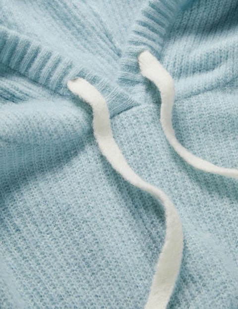 Haddington Fluffy Hoodie - Ice Blue Haddington Fluffy Hoodie - Ice Blue