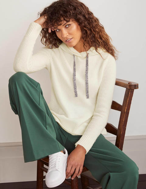 Haddington Fluffy Hoodie - Ivory Haddington Fluffy Hoodie - Ivory