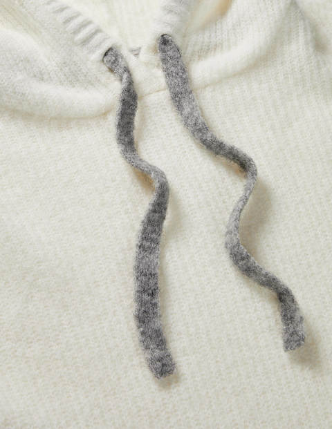 Haddington Fluffy Hoodie - Ivory Haddington Fluffy Hoodie - Ivory