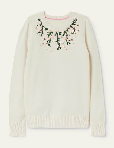 Montrose Embellished Jumper - Ivory Montrose Embellished Jumper - Ivory
