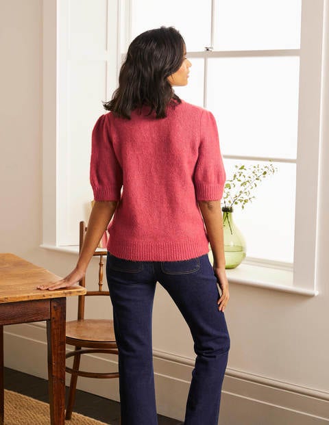 Gilet Blakeney duveteux - Rouge ancien Gilet Blakeney duveteux - Rouge ancien