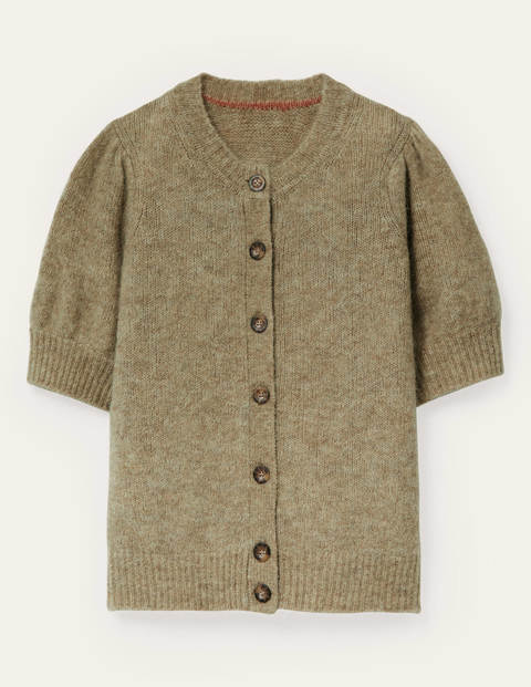 Blakeney Fluffy Cardigan - Chinchilla Melange Blakeney Fluffy Cardigan - Chinchilla Melange
